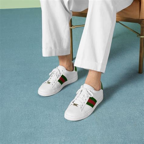 gucci ace scarab sneaker|gucci ace tennis shoes.